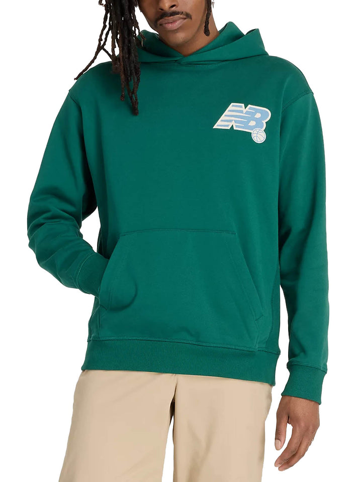 New Balance Athletics Relaxed League Hoodie Verde