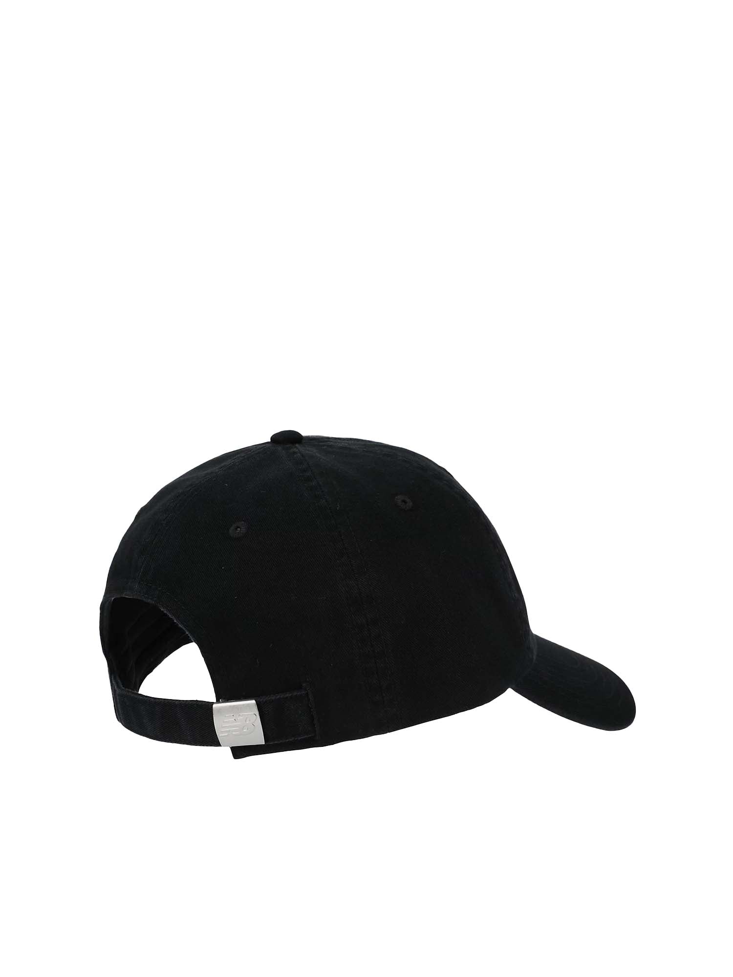 New Balance Cappellino 6 Panel NB Patch Logo Nero