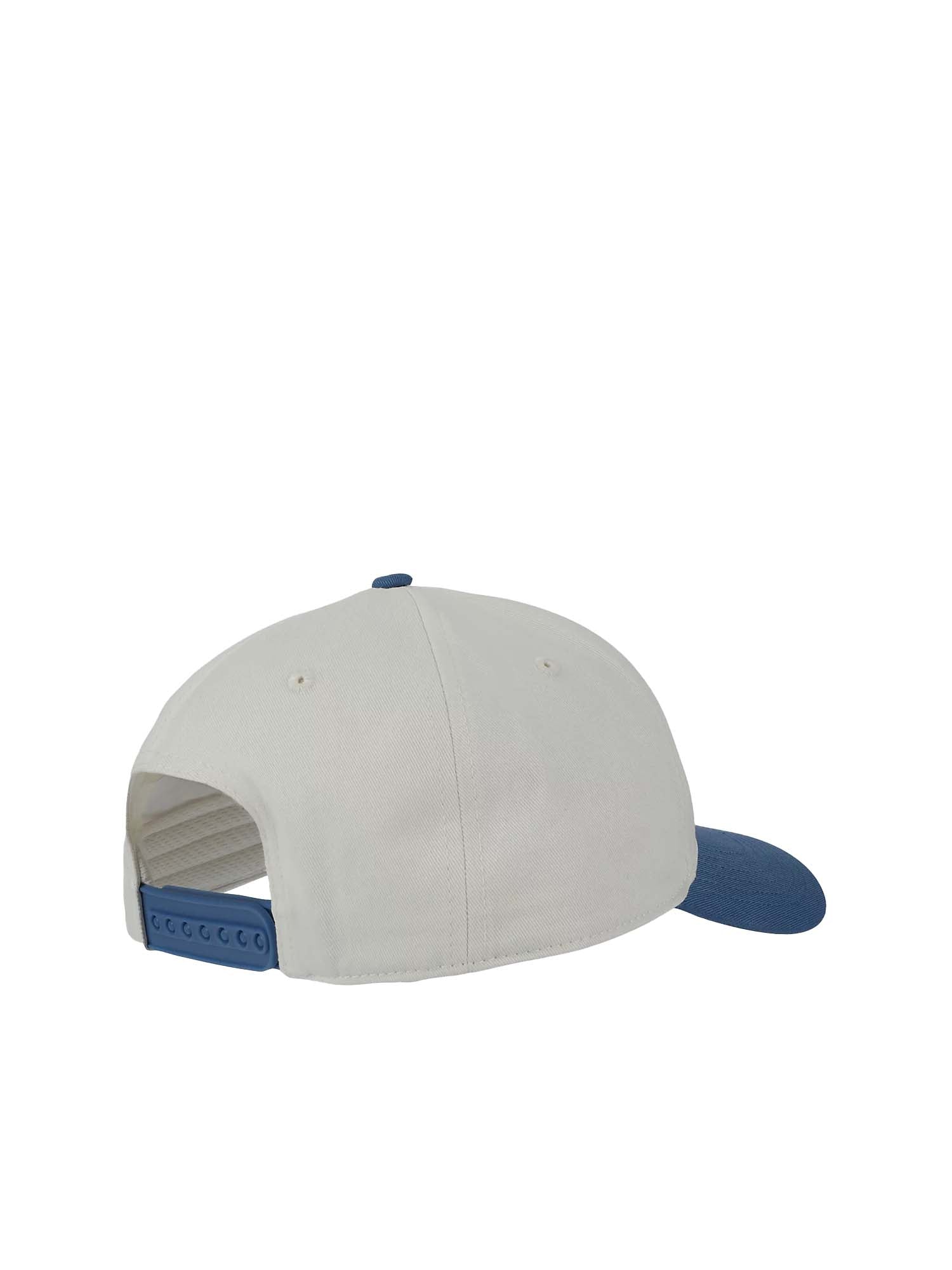 New Balance Cappellino 6 Panel Structured Athletics Multi Color Logo Bianco