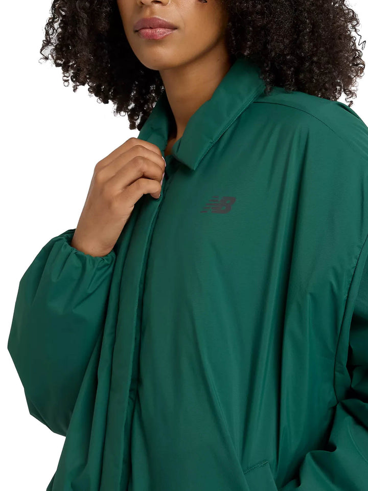 New Balance Coaches Jacket Verde