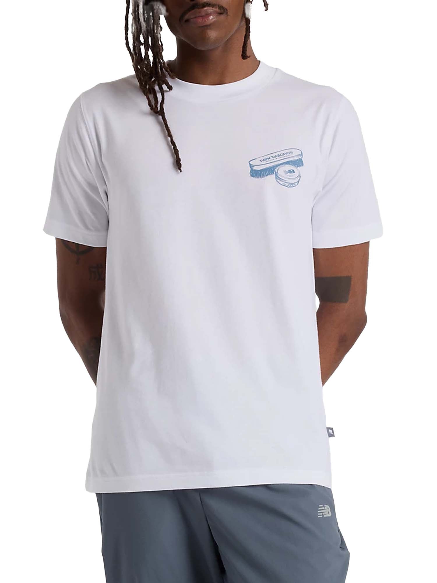 New Balance New Balance Shine T-Shirt Bianco