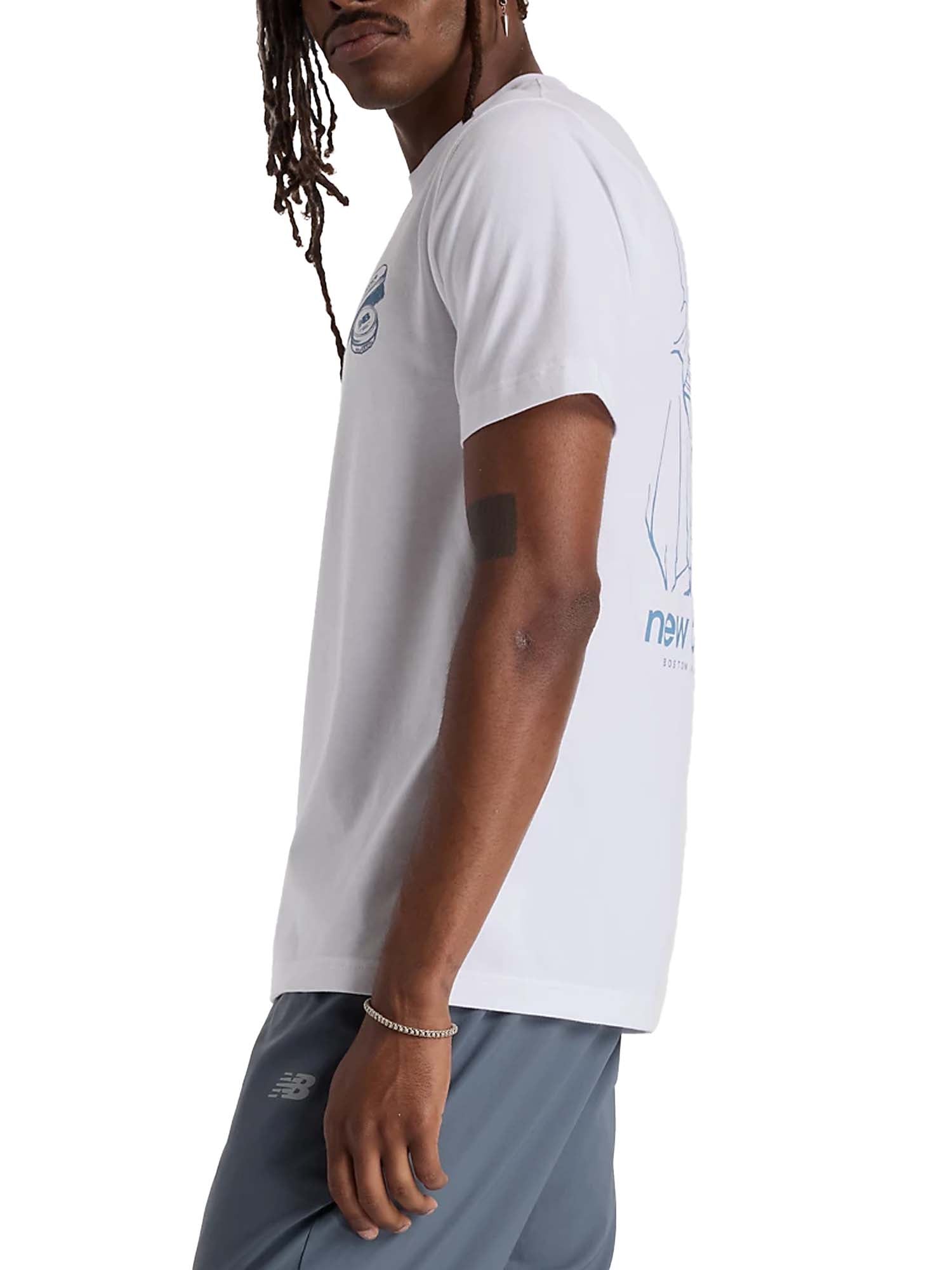 New Balance New Balance Shine T-Shirt Bianco