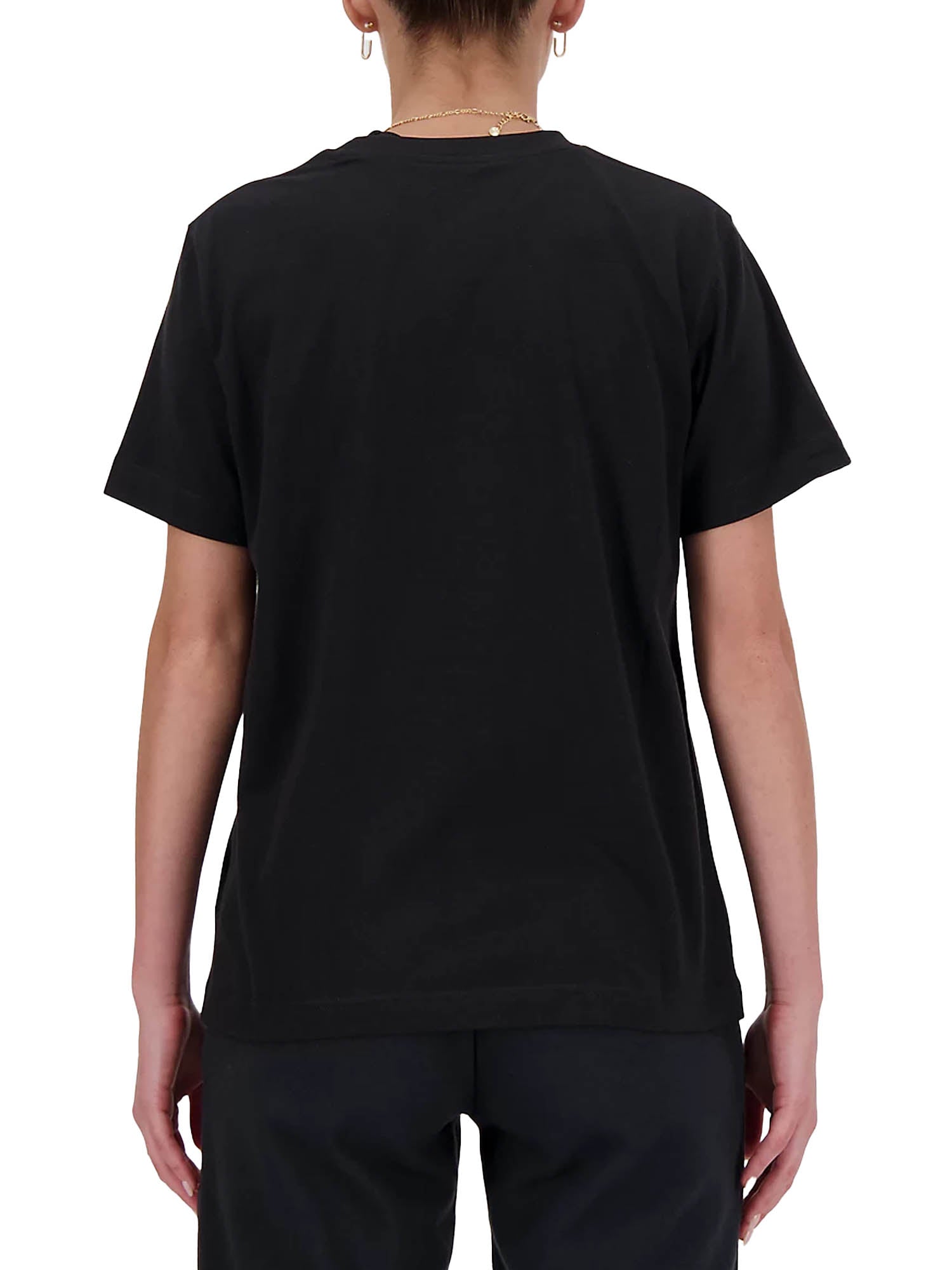 New Balance Sport Essentials Jersey Logo T-Shirt Nero