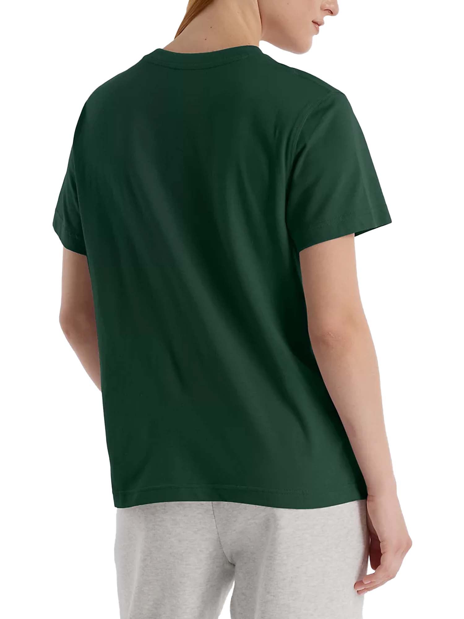 New Balance Sport Essentials Jersey Logo T-Shirt Verde