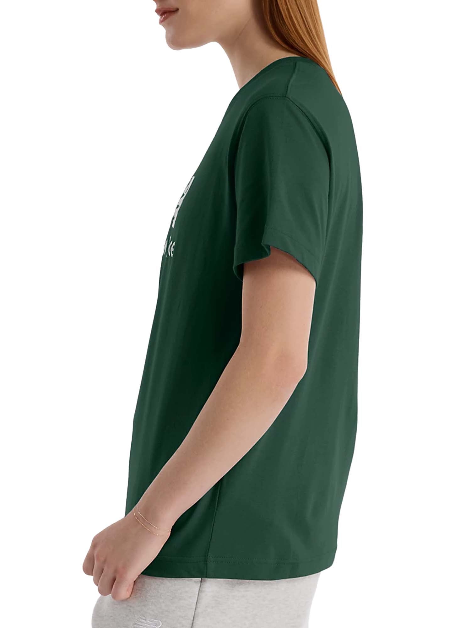 New Balance Sport Essentials Jersey Logo T-Shirt Verde