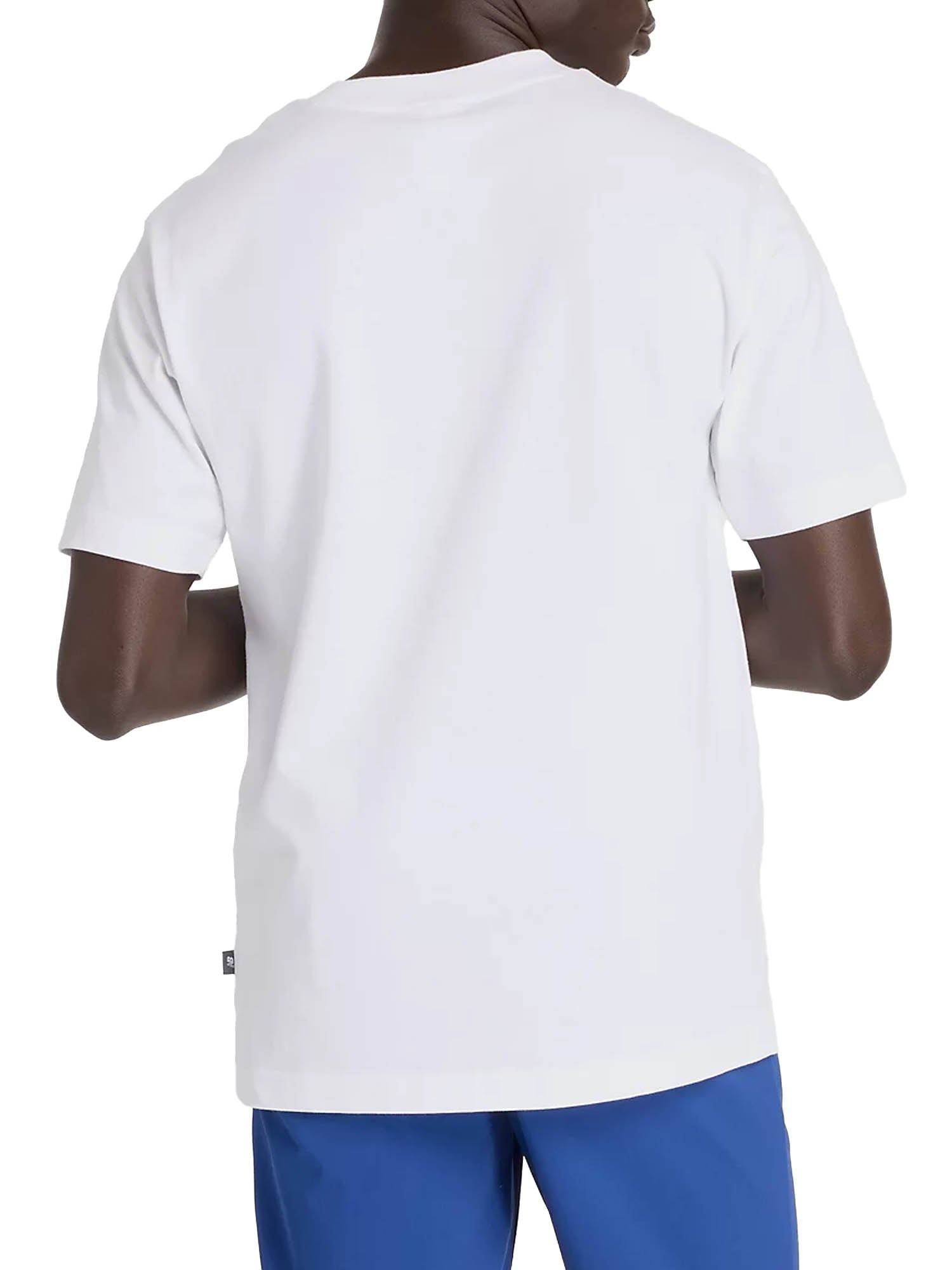 New Balance T-Shirt Athletics Relaxed Choice Bianco