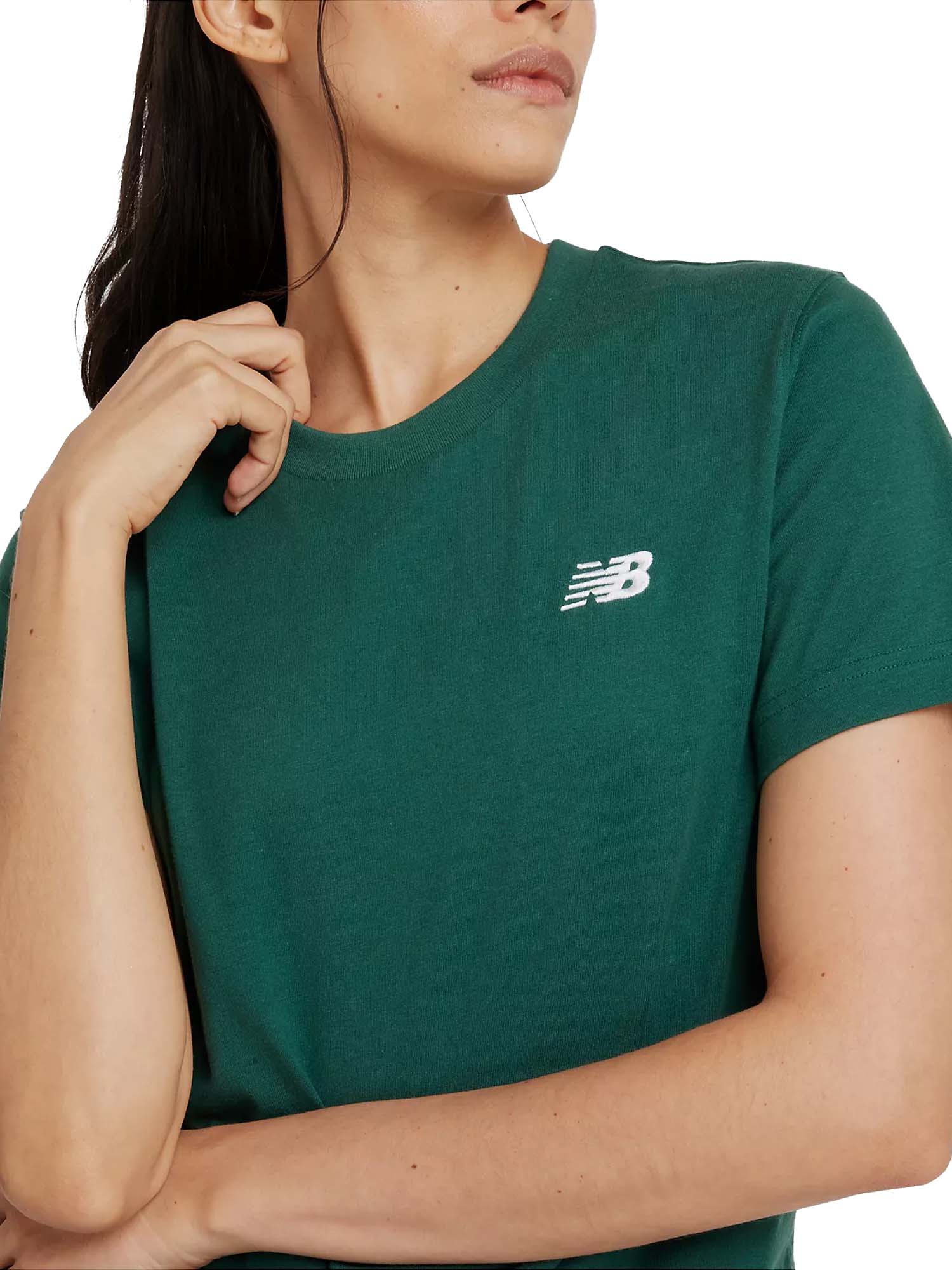 New Balance T-Shirt Sport Essentials Jersey Verde