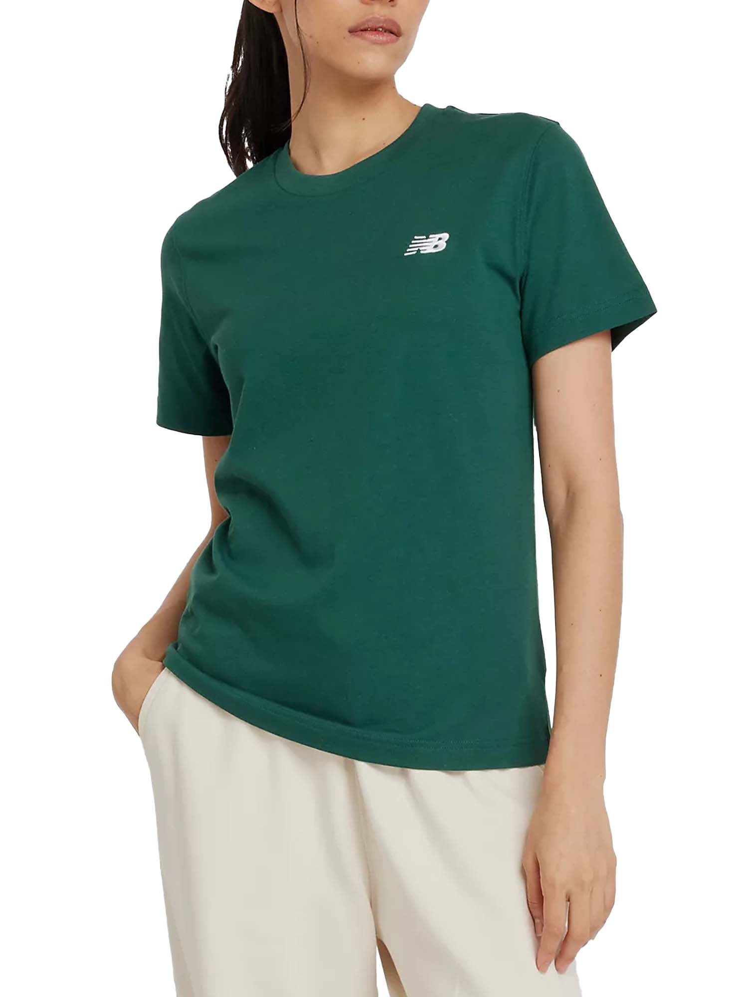 New Balance T-Shirt Sport Essentials Jersey Verde