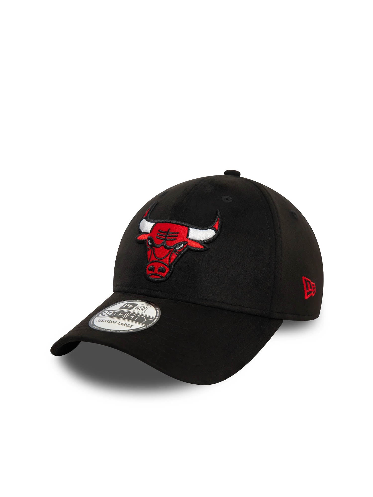 Casquette 39THIRTY Chicago Bulls en faux suède