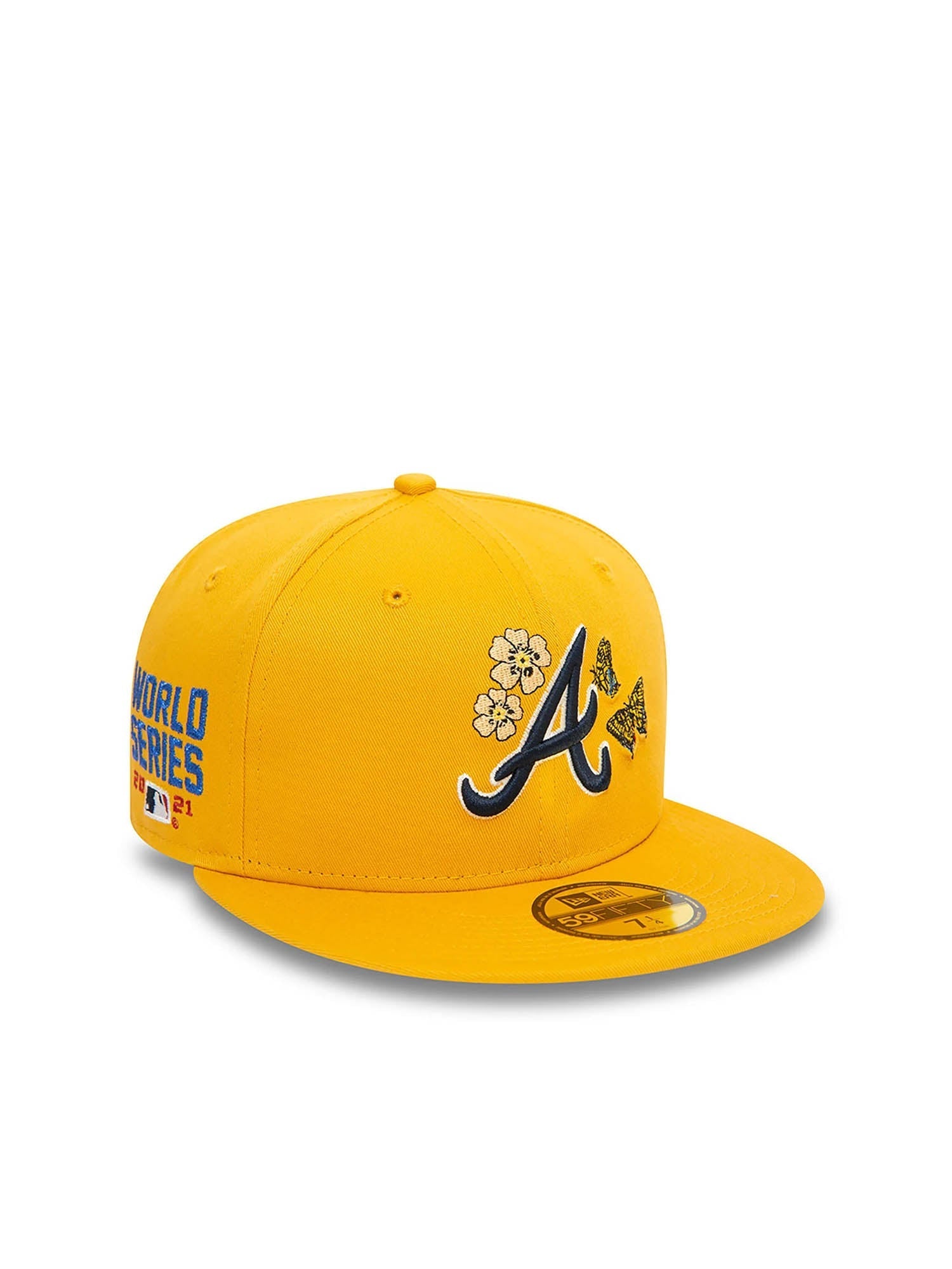 New Era Cappellino 59FIFTY Atlanta Braves MLB Icon Giallo