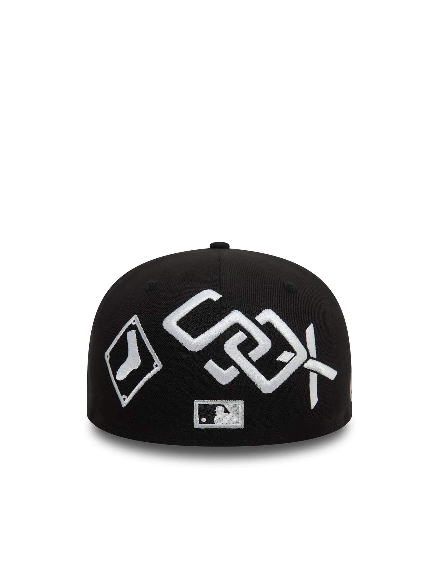 New Era Cappellino 59FIFTY Chicago White Sox MLB Cooperstown Patch Nero