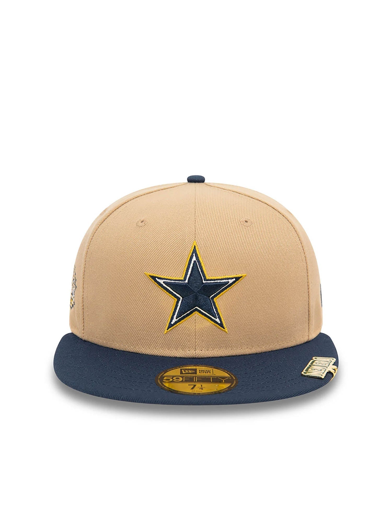 New Era Cappellino 59FIFTY Dallas Cowboys NFL Pin Pack Beige