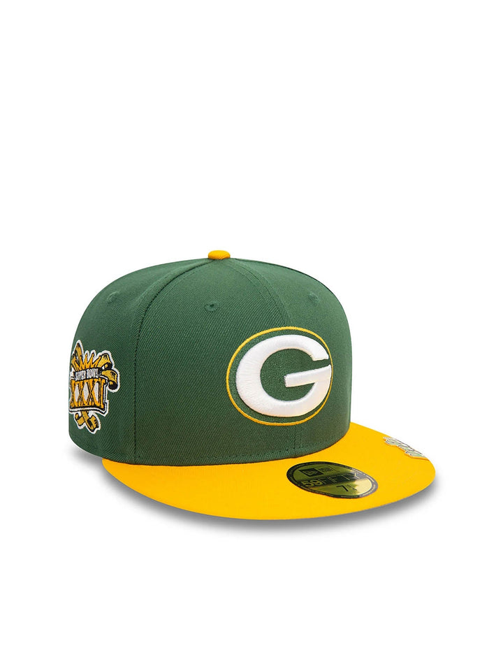 New Era Cappellino 59FIFTY Green Bay Packers NFL Pin Pack Verde