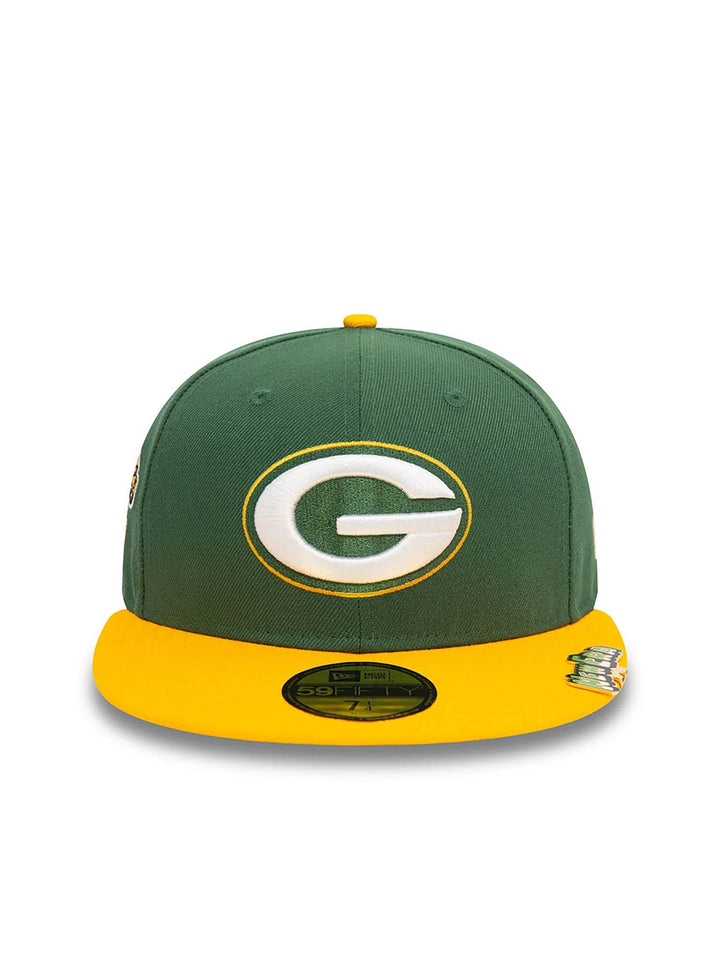 New Era Cappellino 59FIFTY Green Bay Packers NFL Pin Pack Verde