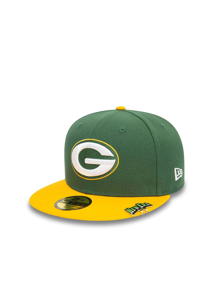 New Era Cappellino 59FIFTY Green Bay Packers NFL Pin Pack Verde