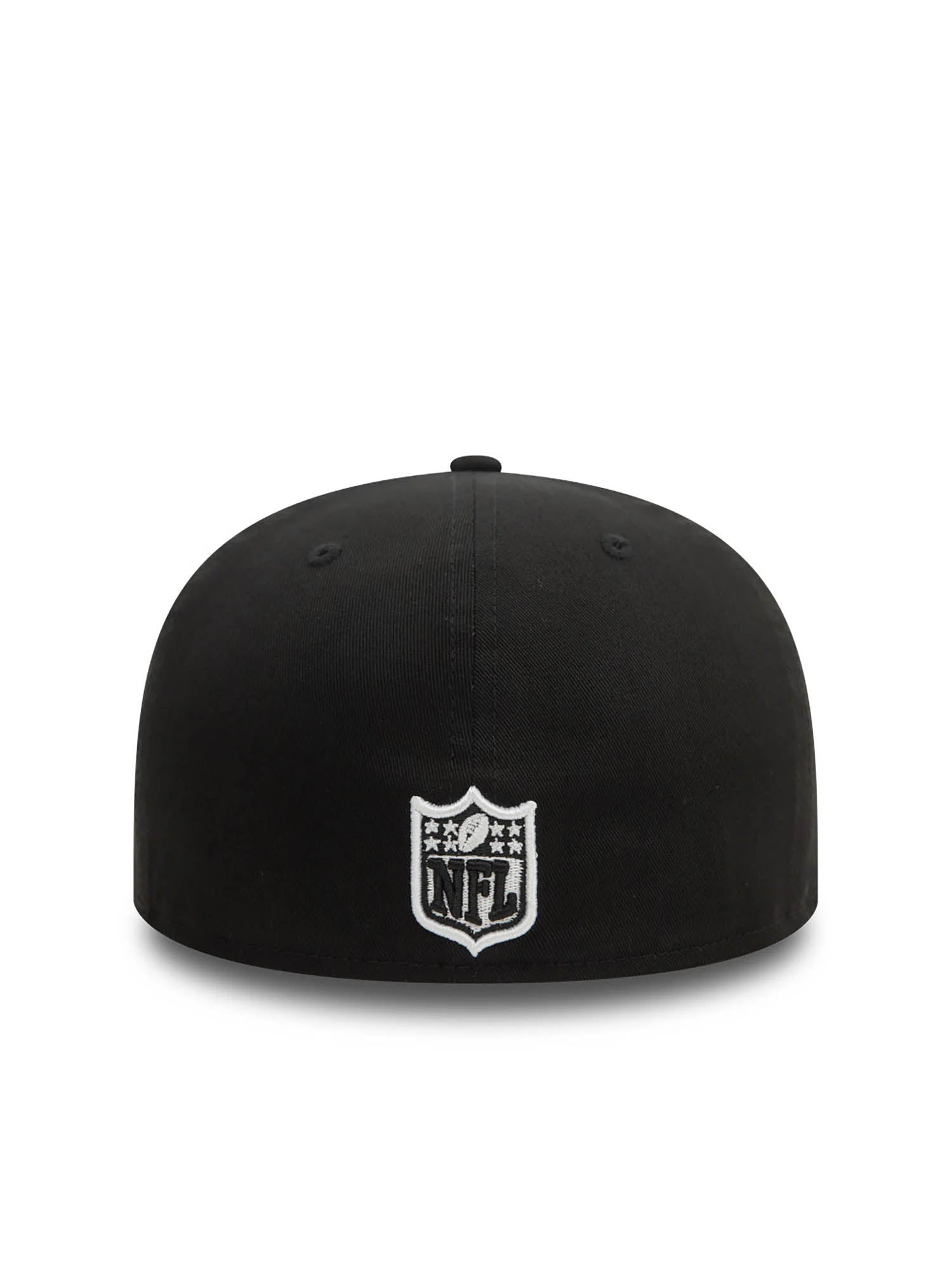 New Era Cappellino 59FIFTY Las Vegas Raiders NFL Official Team Colours Nero