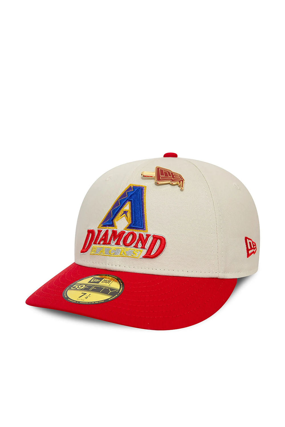 Casquette à épingle MLB 59FIFTY à profil bas des Diamondbacks de l'Arizona