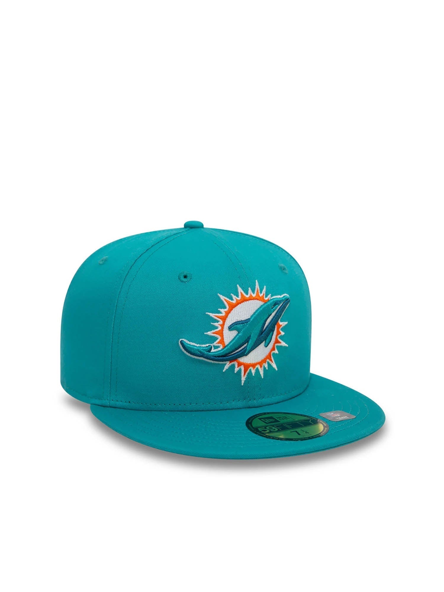 New Era Cappellino 59FIFTY Miami Dolphins NFL Official Team Colours Azzurro