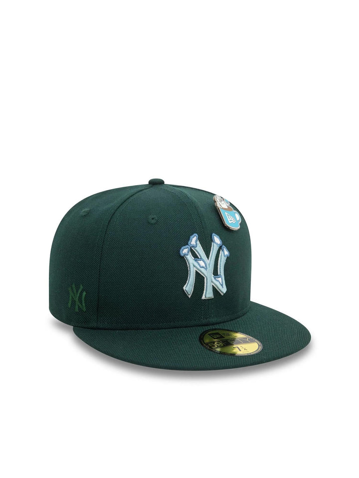 New Era Cappellino 59FIFTY New York Yankees MLB Pin Pack Verde