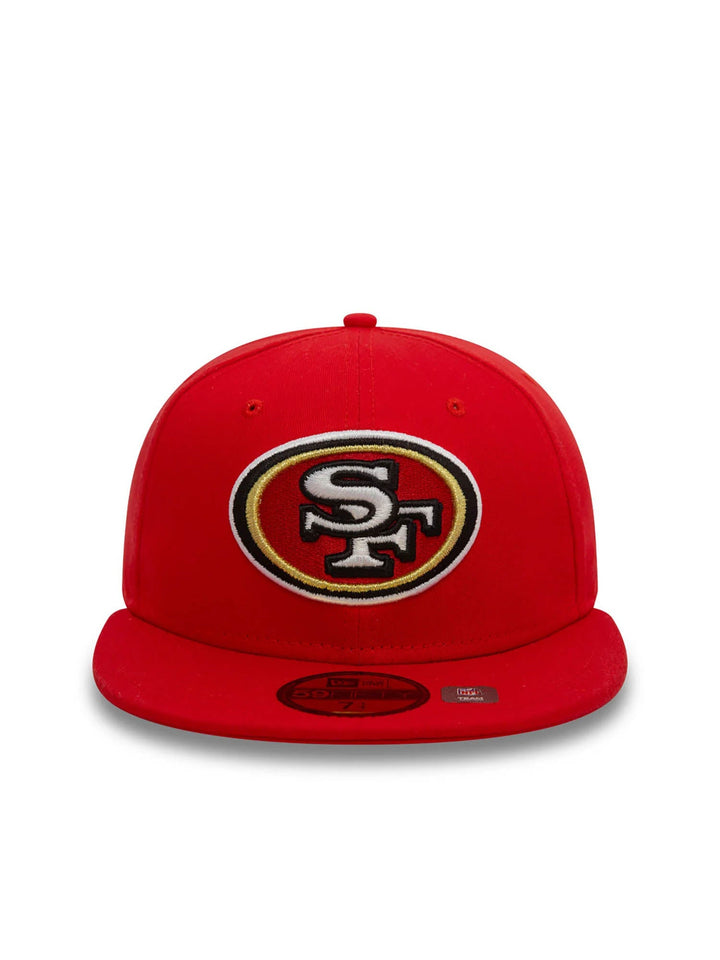 New Era Cappellino 59FIFTY San Francisco 49ers NFL Official Team Colours Rosso