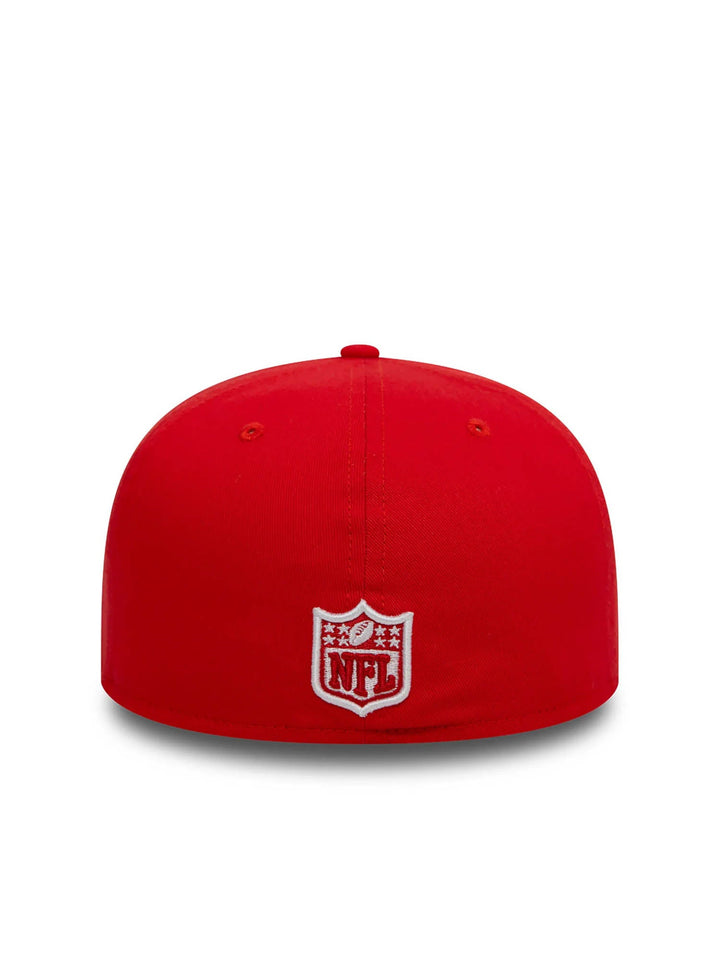 New Era Cappellino 59FIFTY San Francisco 49ers NFL Official Team Colours Rosso