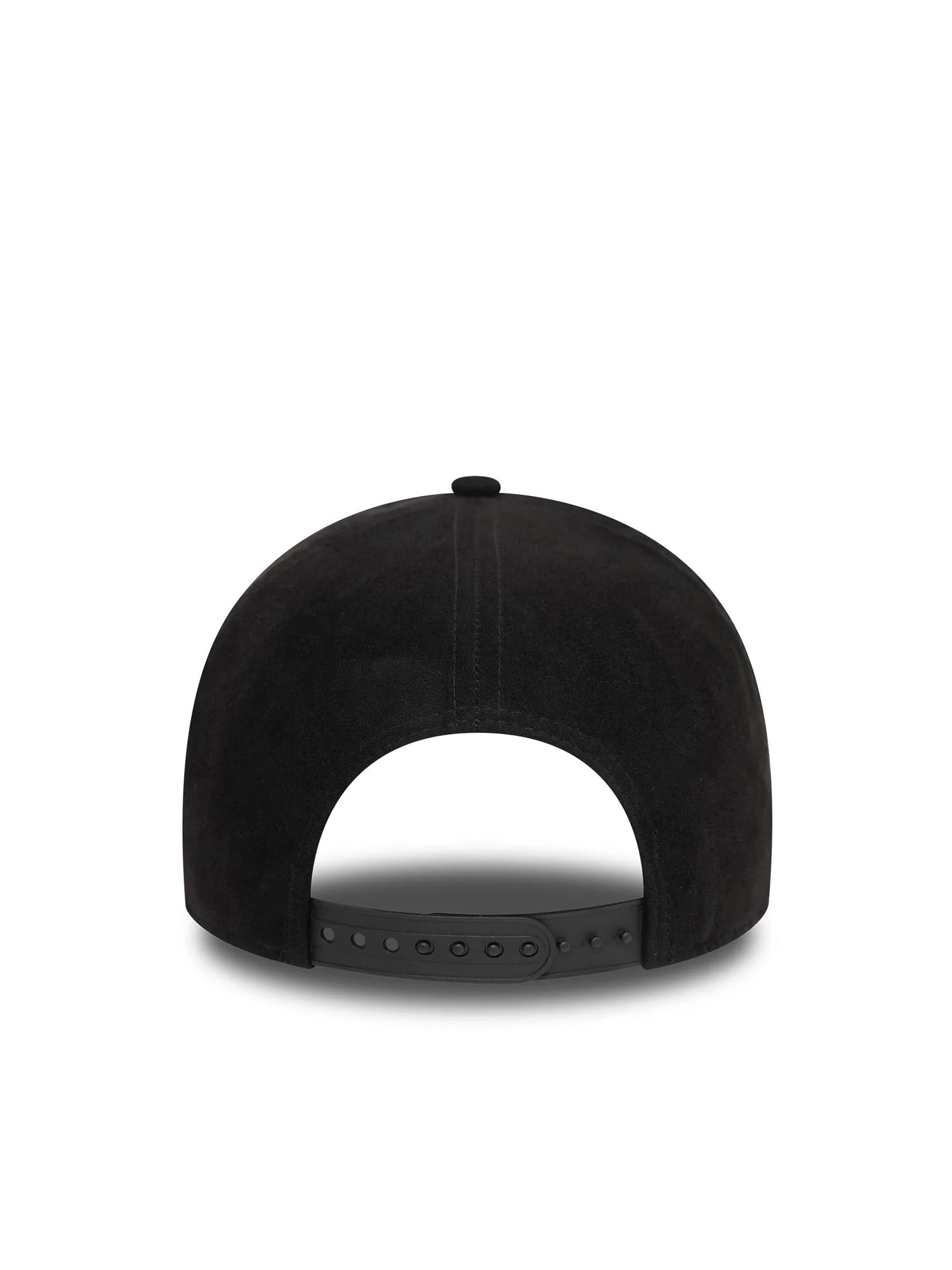 New Era Cappellino 9FORTY E-Frame New York Yankees Faux Suede Nero