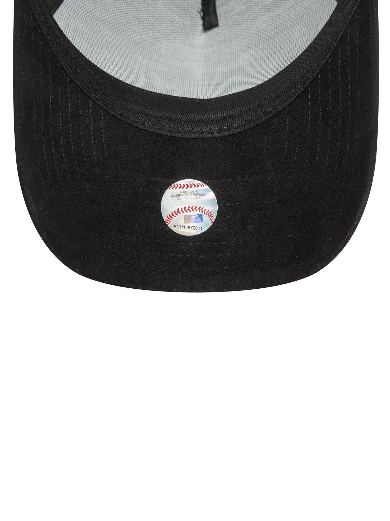 New Era Cappellino 9FORTY E-Frame New York Yankees Faux Suede Nero