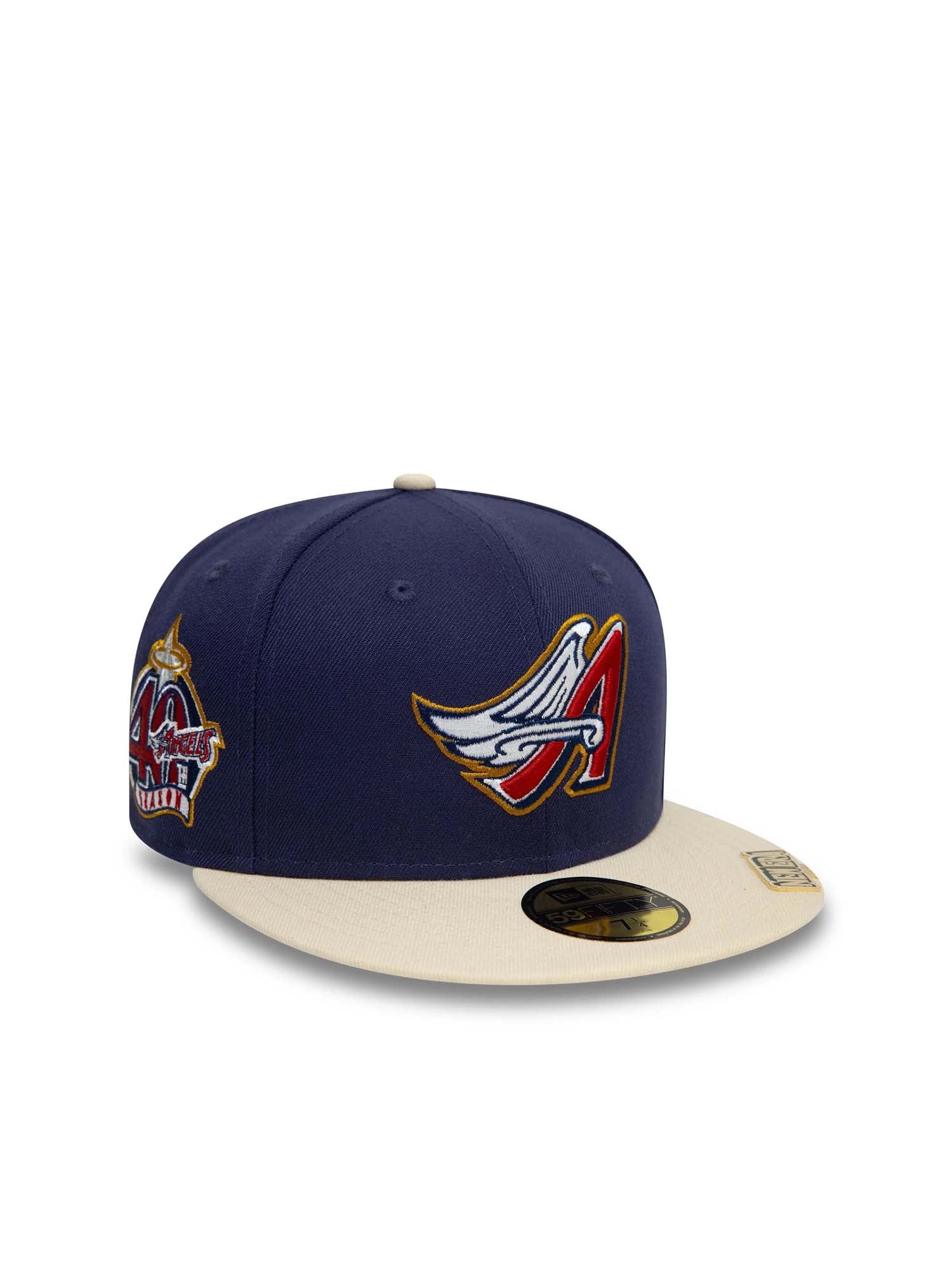 New Era Cappello 59FIFTY LA Angels Visor Clip Blu