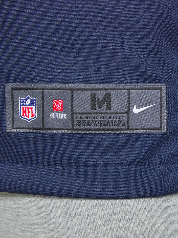 Nike T-Shirt New England Patriots Mac Jones Blu