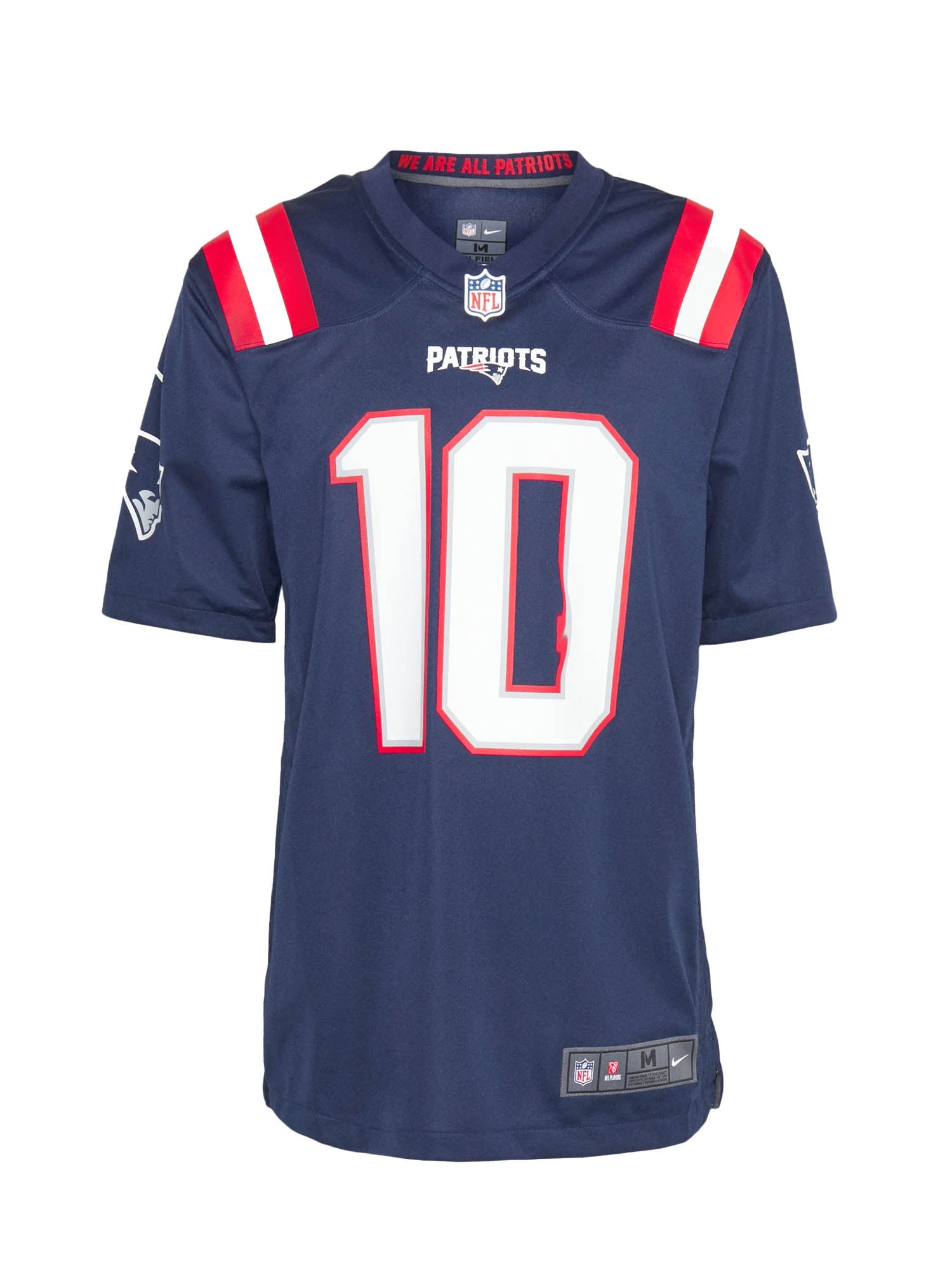 Nike T-Shirt New England Patriots Mac Jones Blu