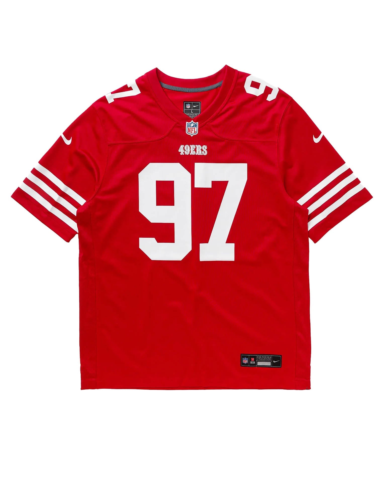 Nike T-Shirt San Francisco 49ers Nick Bosa Rosso