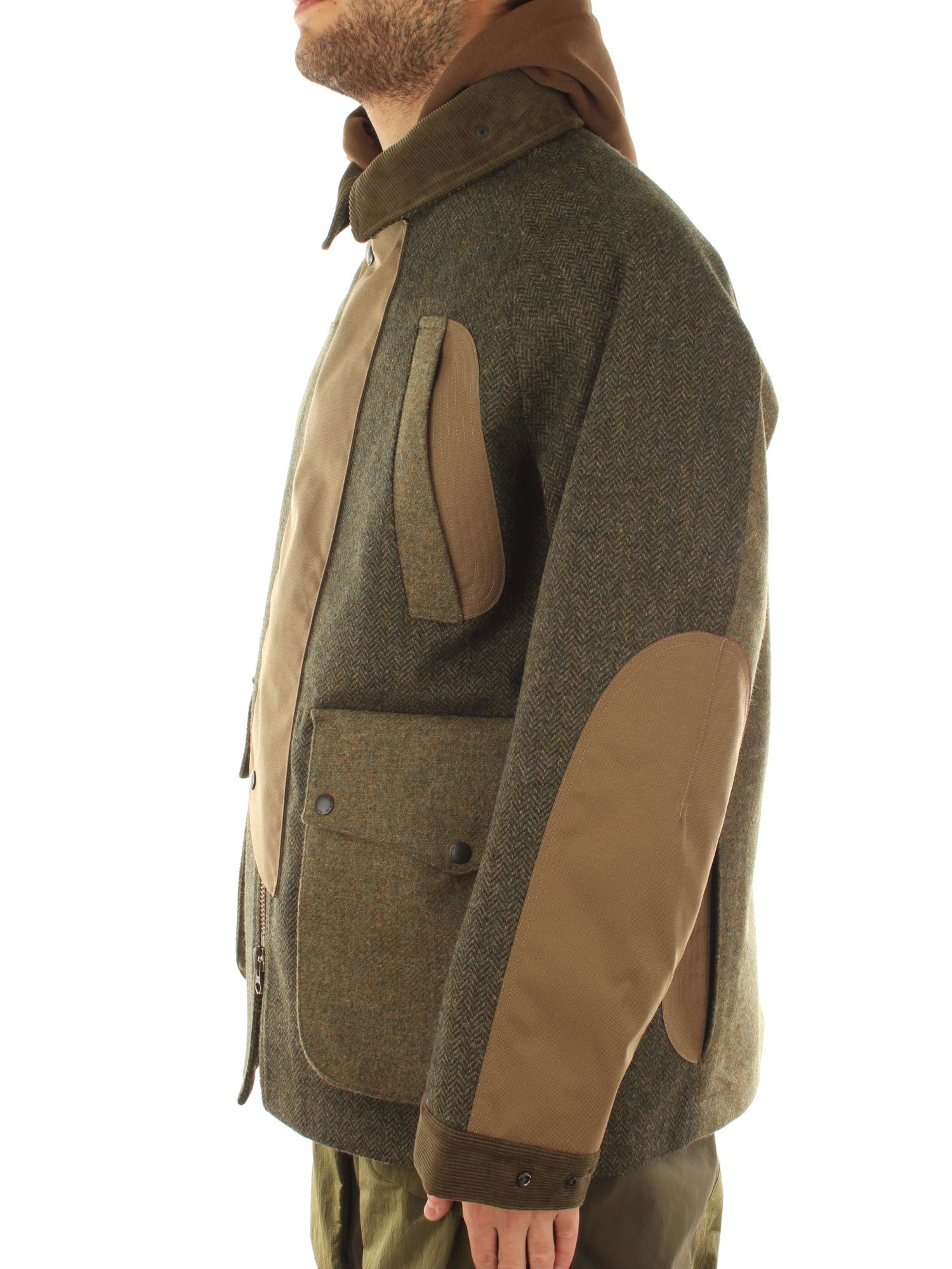 Norbit Moon Tweed 3Layered Jacket Verde