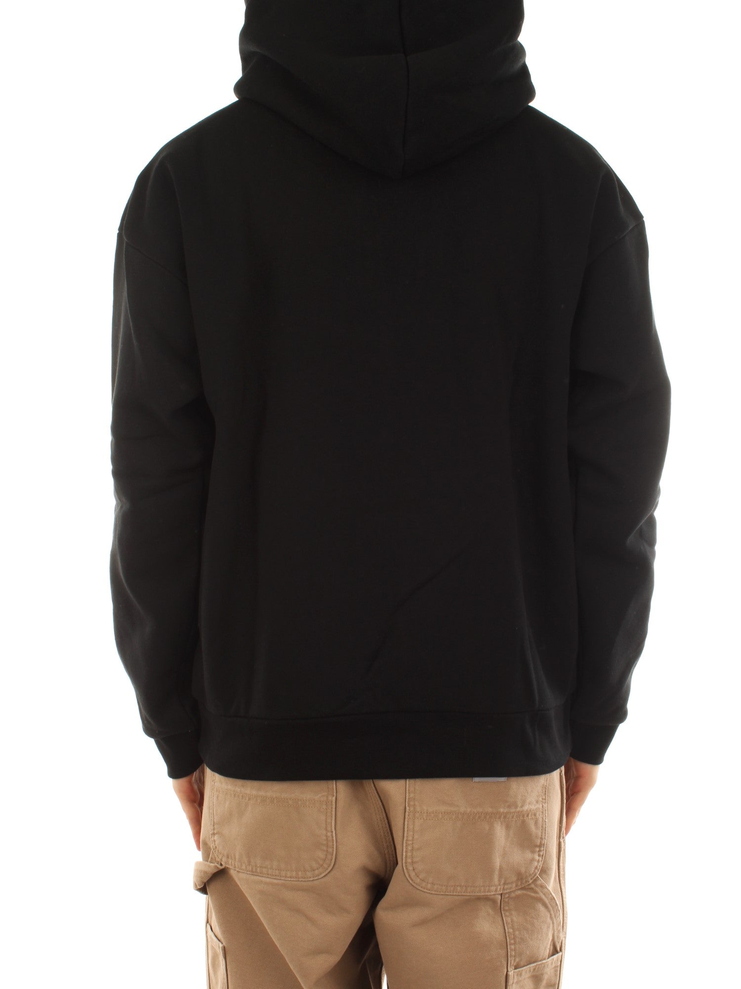 Obey Bold Extra Heavy Hood Fleece Nero