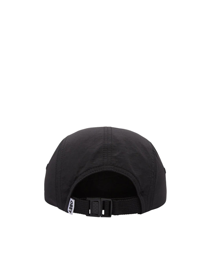 Obey Bold Nylon Camp Cap Nero