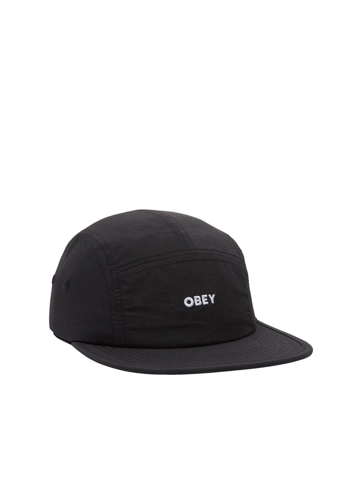 Obey Bold Nylon Camp Cap Nero