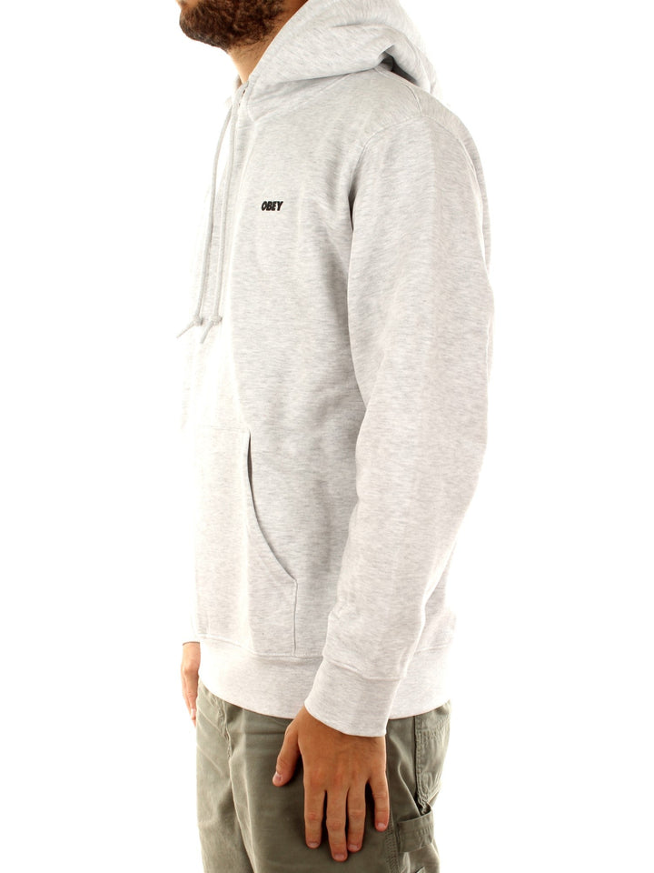 Obey Bold Premium Pullover Hood Grigio