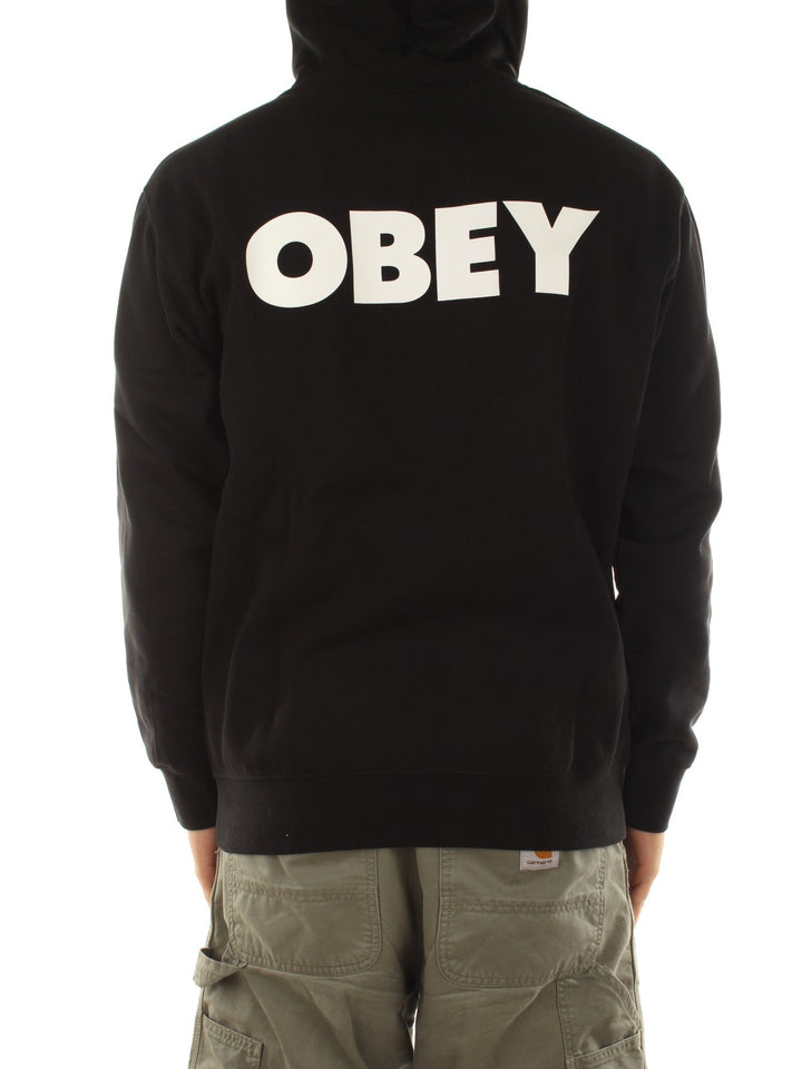 Obey Bold Premium Pullover Hood Nero