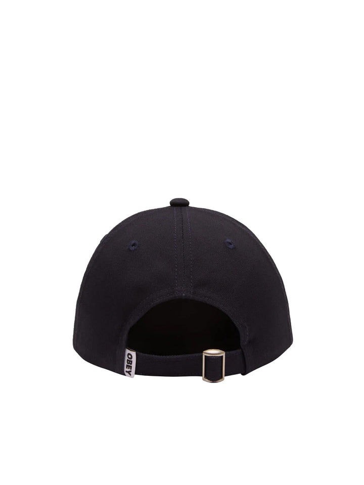 Obey City People Twill 6 Panel Blu