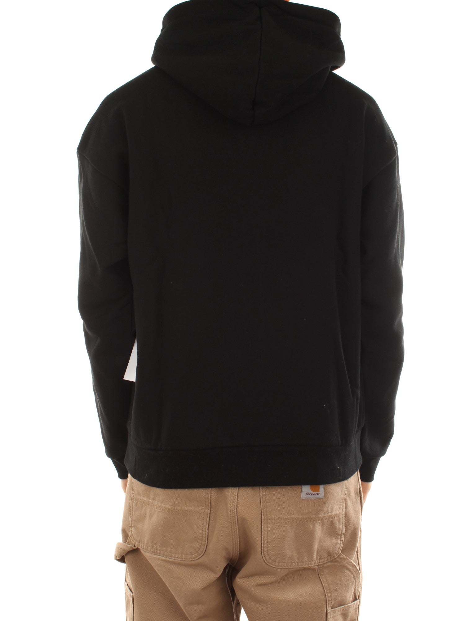 Obey Collegiate Extra Heavy Hood II Fleece Nero