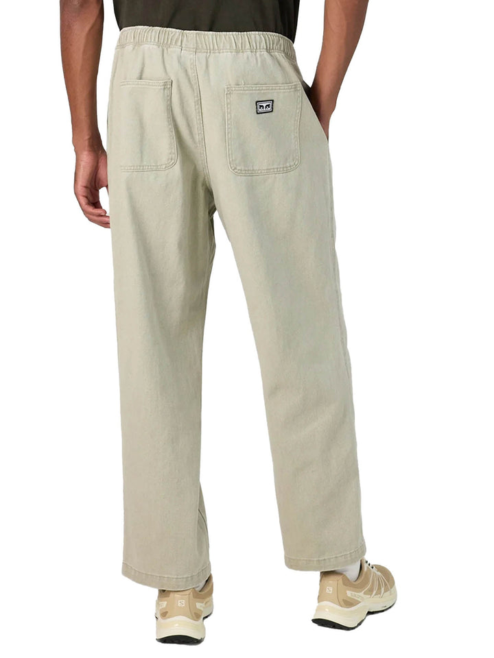 Obey Denim Easy Pant Beige