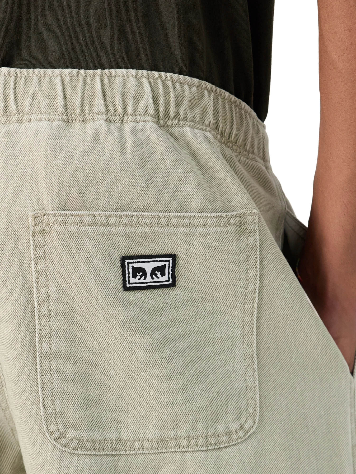 Obey Denim Easy Pant Beige