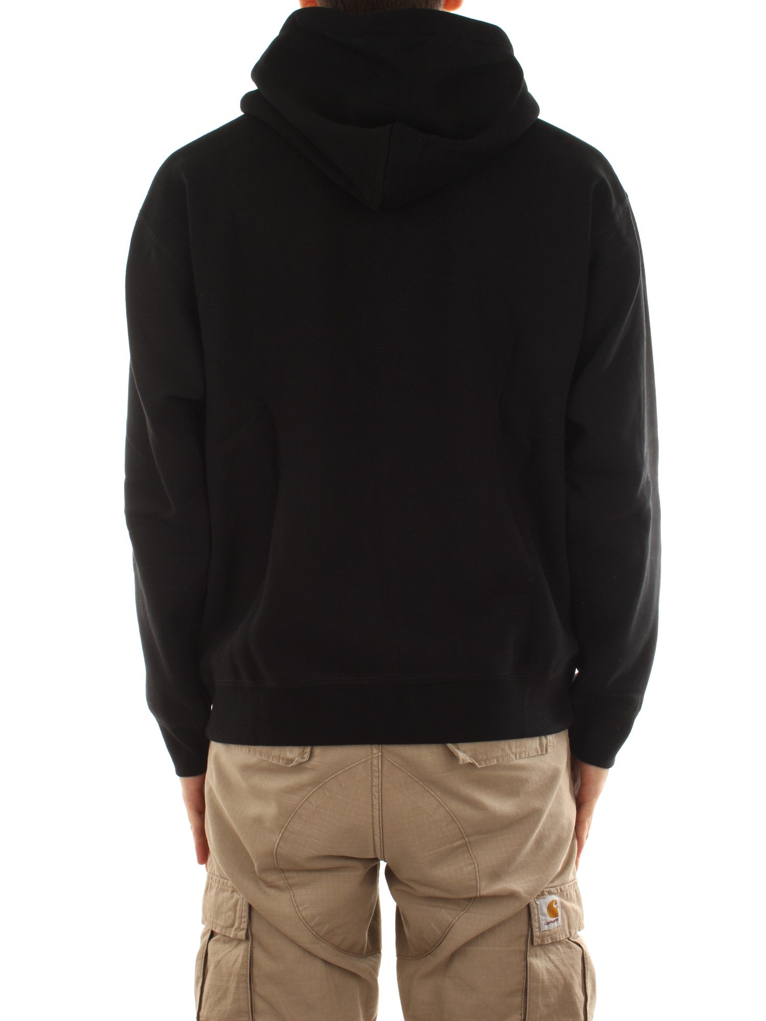 Obey Established Works Bold Zip Hood II Fleece Nero