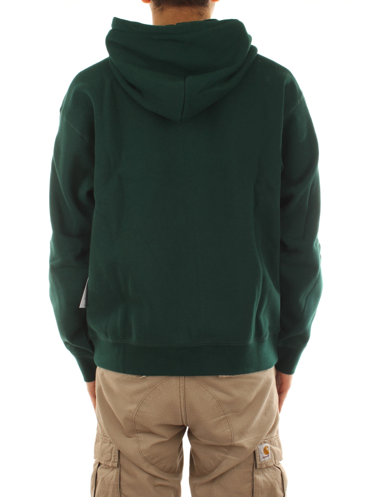 Obey Established Works Bold Zip Hood II Fleece Verde