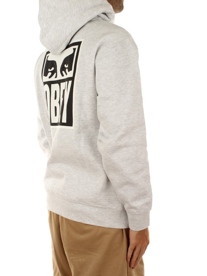 Obey Eyes Icon Premium Pullover Hood Grigio