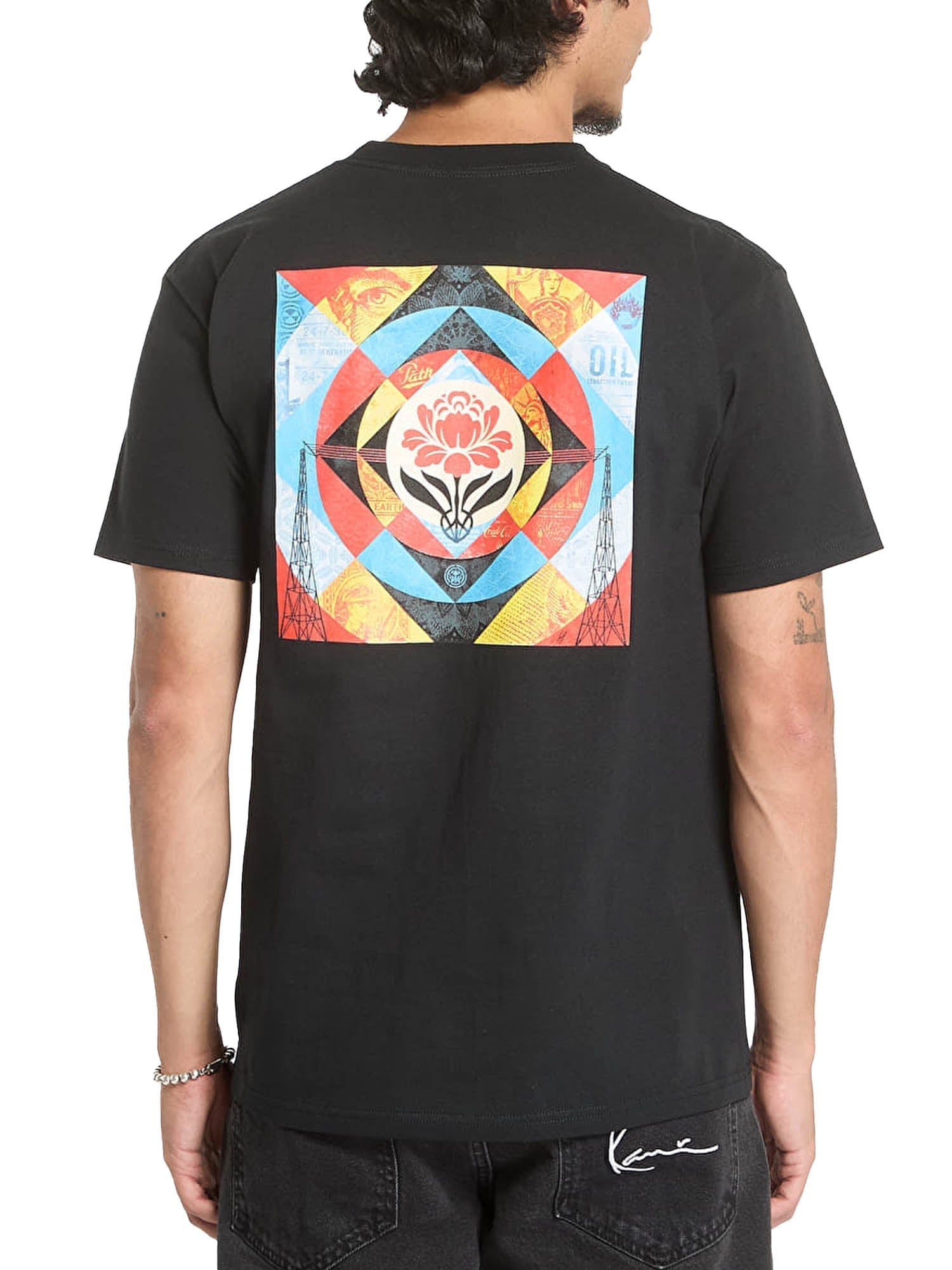 Geometric Power Canvas Classic T-Shirt