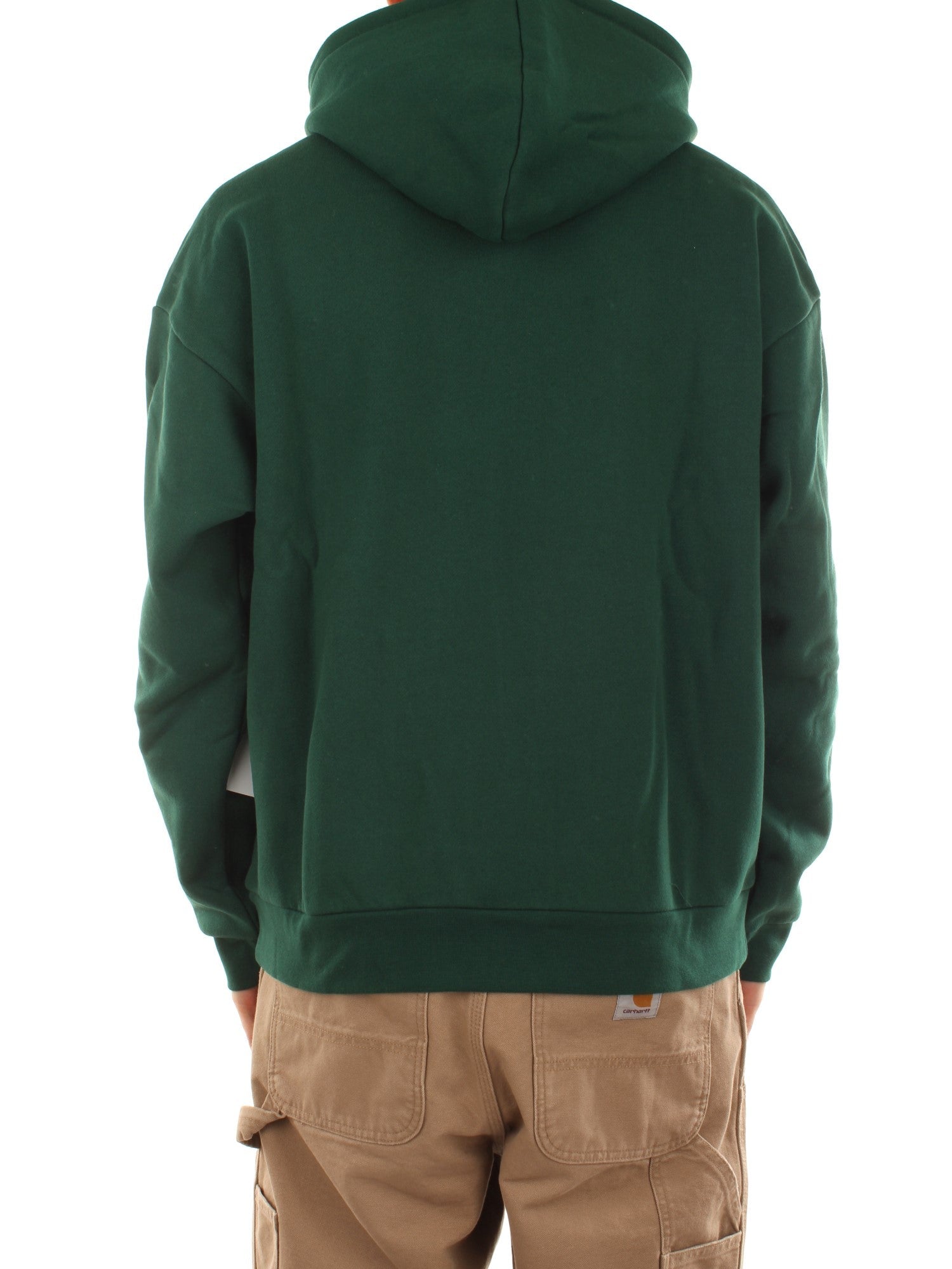 Obey Icon Extra Heavy Pullover Hood II Verde