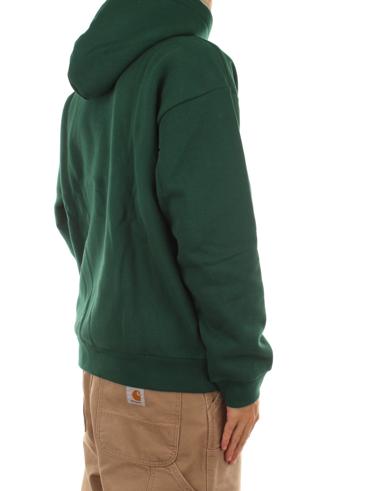 Obey Icon Extra Heavy Pullover Hood II Verde