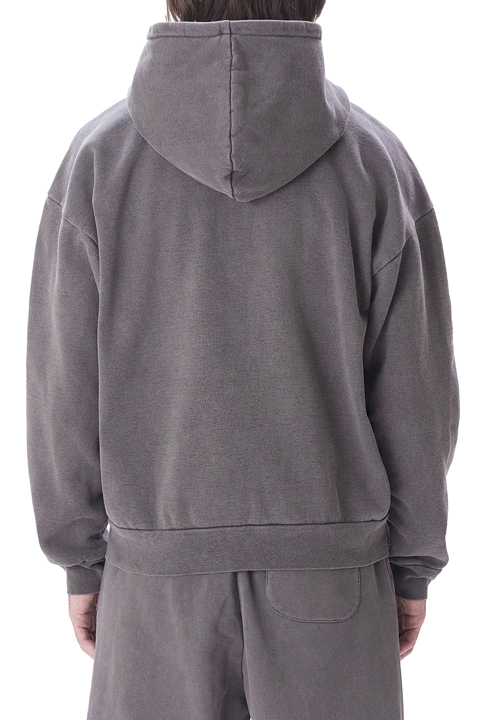 Obey Lowercase Pigment Zip Hood Fleece Pigment Grigio