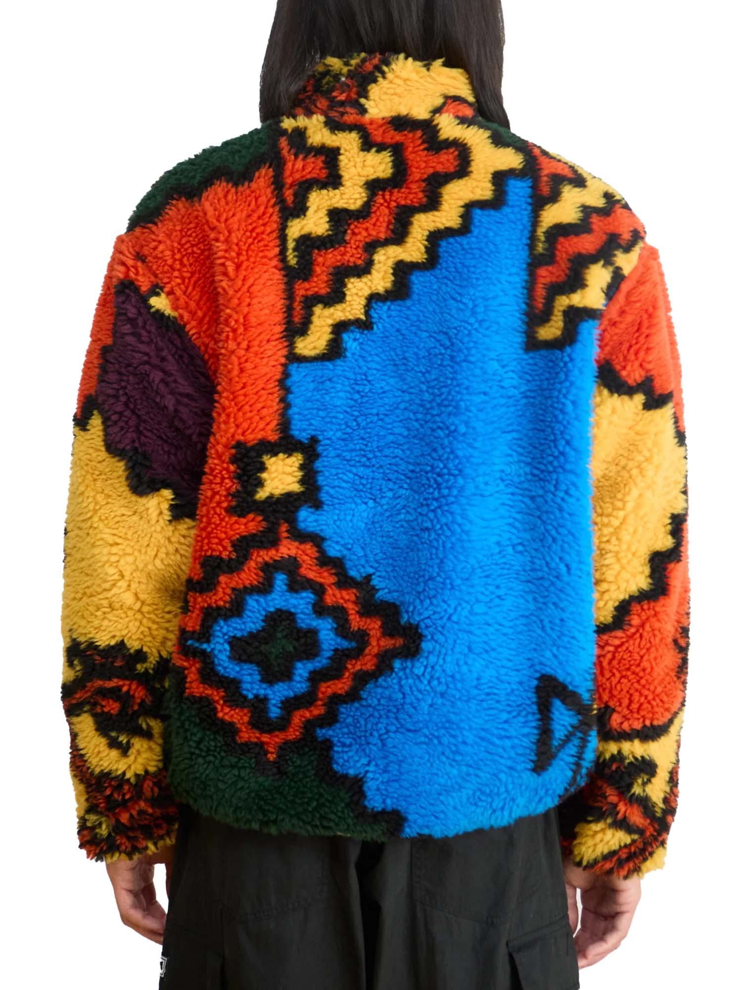 Obey Moroccan Rug Sherpa Jacket Multicolore