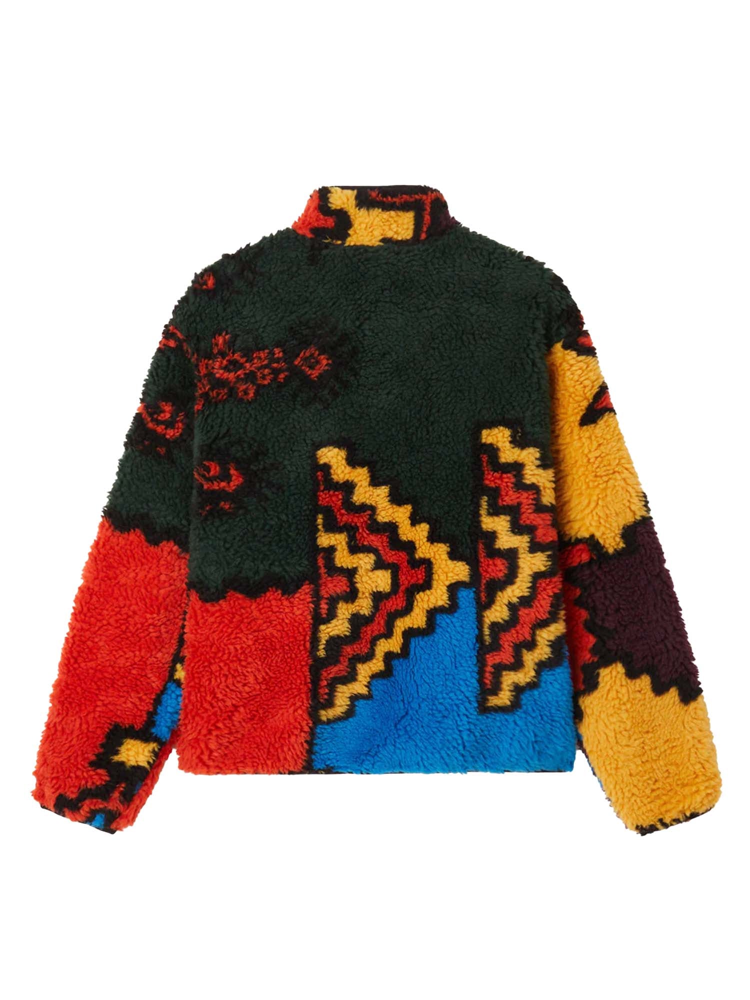 Obey Moroccan Rug Sherpa Jacket Multicolore